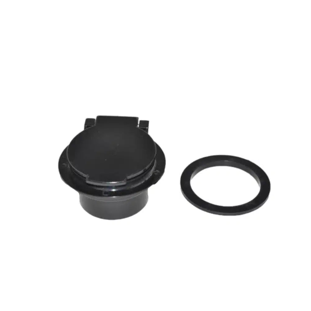 1 Fit All, Central Vac Vacuum Part 105141 / Utility Inlet- Plastic / Central Vac, Central Vac