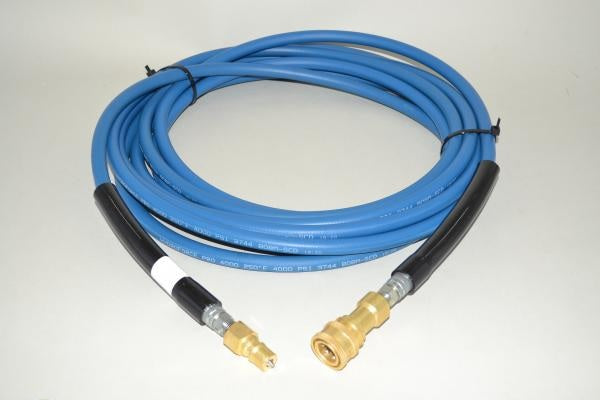 1 Fit All, Commercial Vacuum Hose 14-1160-08 Commercial / Soulution W / Fittings, 25FT 3000 Psi