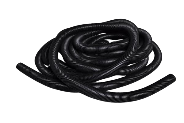 1 Fit All, Commercial Vacuum Hose 7815002002A / Black 1 1 / 2 X 50' Crushproof