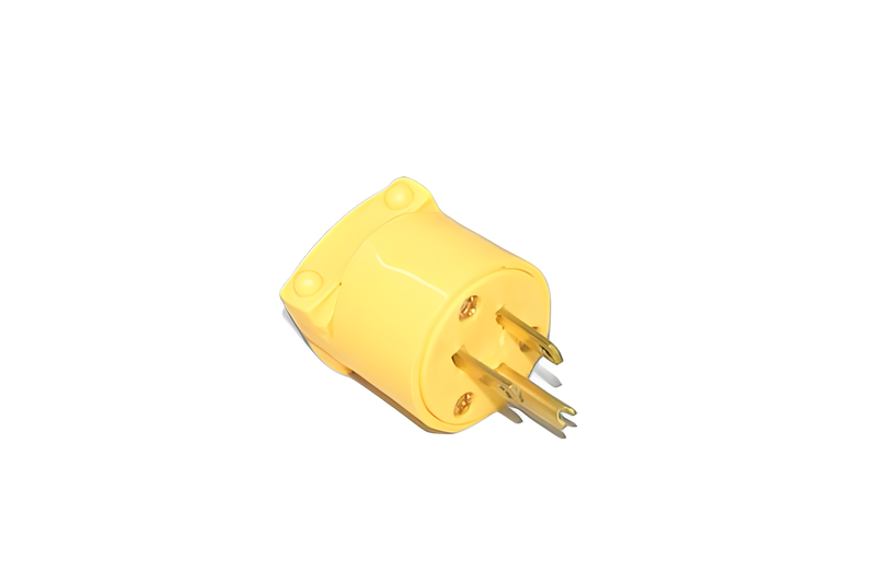 1 Fit All, Commercial Vacuum Part 32-5624-64 Commercial / Male Plug, 3 / Wire, Grade, Cooper