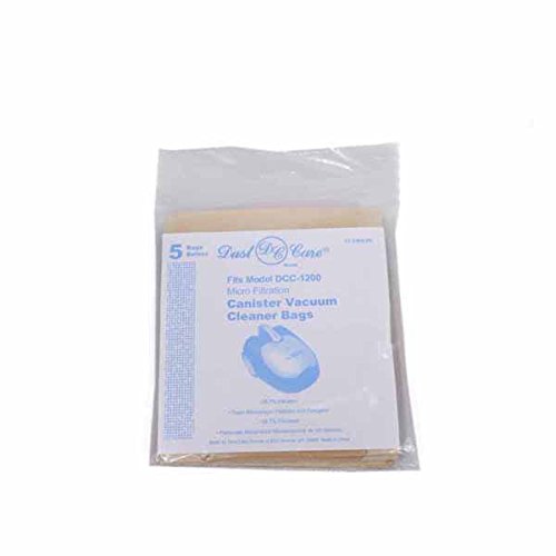 5 Dust Care Vacuum Part 17-2404-09 / Paper Bags, Dcc 1200, 5PK, Canisterdiscontinued