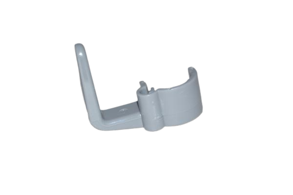 1 Eureka, Sanitaire Vacuum Part 20-6414-94 / Cord Hook Lower, Gray, Plastic Sanitaire Commercialupper Hook 20-6412-96