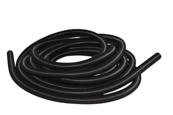 1 Fit All, Central Vac Vacuum Hose 5971250104A / Crushproof, 1 1 / 4 X 50', Black