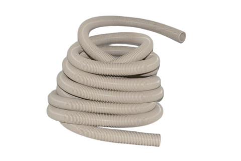 1 Fit All, Central Vac Vacuum Hose 5971250903A / 1 1 / 4 X 35' Crushproof Beige