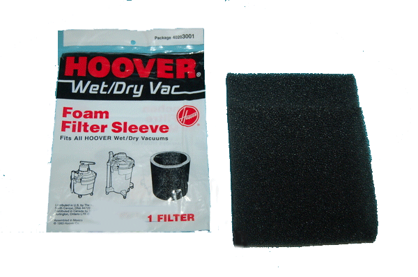 1 Hoover WET DRY SHOP VAC Vacuum Filter 40203001