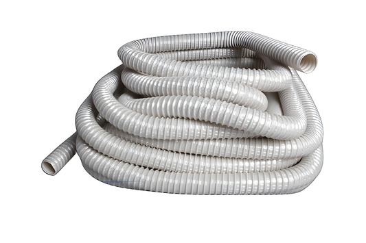 1 Fit All, Residential Vacuum Hose 35401250140 / 1 1 / 4 X 50' Beige Vac U Flex