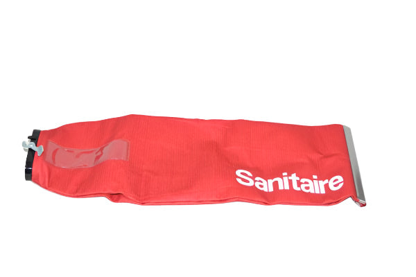 1 Eureka, Sanitaire Vacuum Cleaner Cloth Bag 54582A4 / Cloth Assembly.-Sanitaire Red W / Slide Oemmay Be Gray Or Red