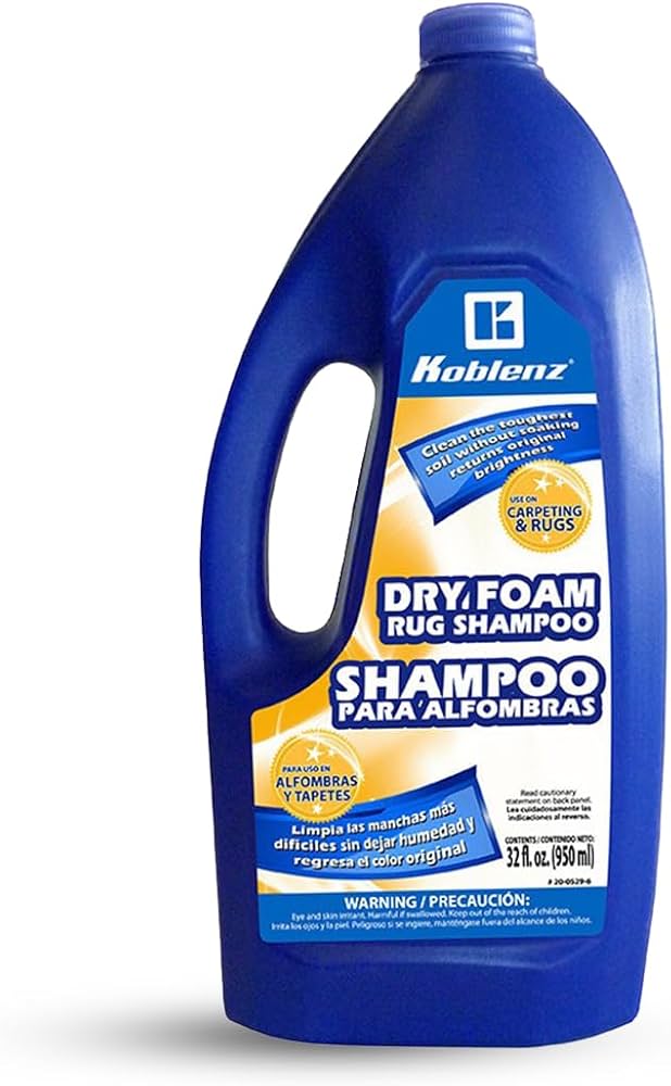 1 Koblenz Shampoo / Chemical 20-0529-6 / Carpet Shampoo 32oz