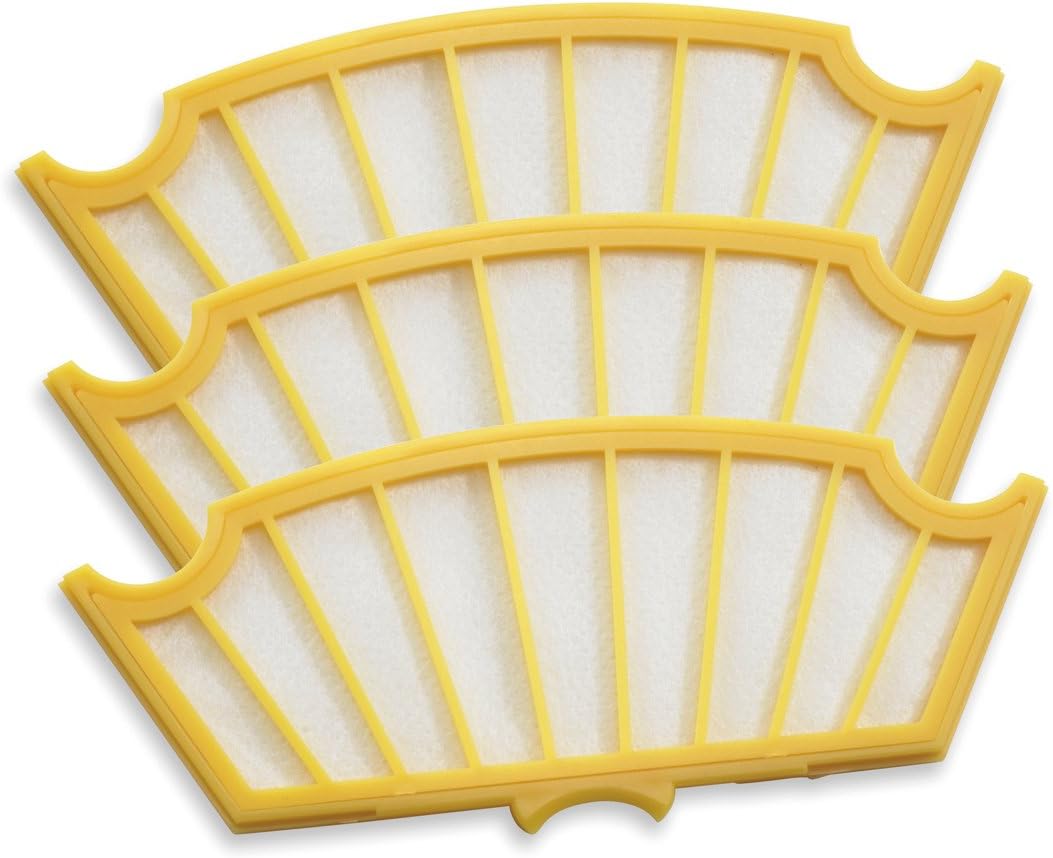 3 iRobot Roomba 500 Series Allergen Filters F646 Replacement 3-Pack