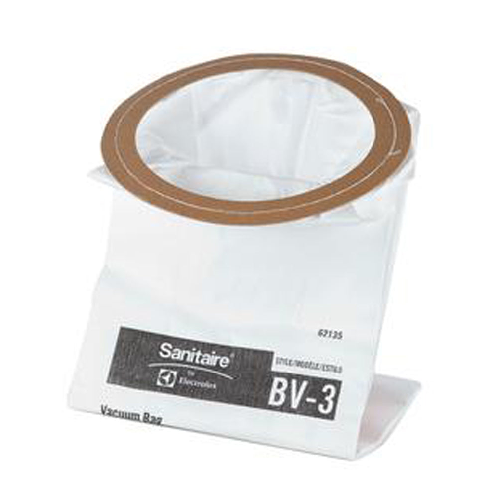 5 Eureka, Sanitaire Vacuum Cleaner Bags 62135 / Paper Sanitaire BV-3 SC-530, SC535 Back Packsold In Pks Of 5
