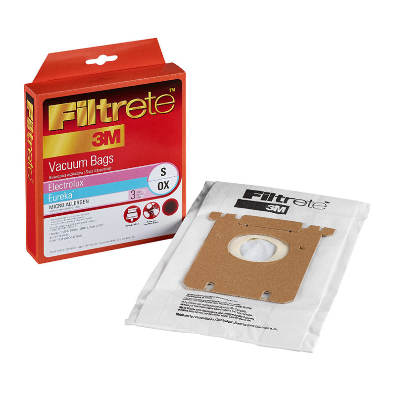 3 Electrolux / Eureka Vacuum Part 67710A-6 Canister / Paper Bags Ox, 3PK, 3M No Longer Available