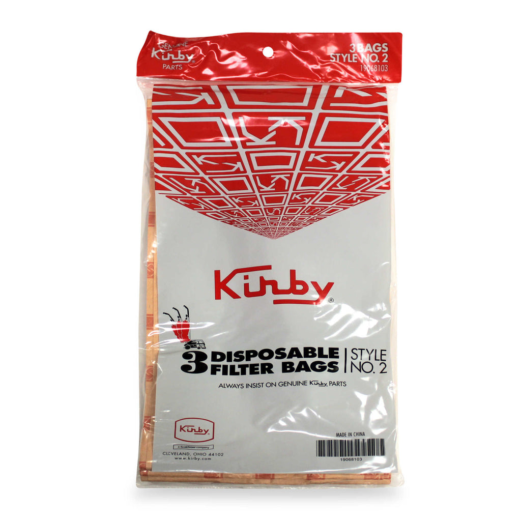 Genuine Kirby Vac Style 1 Tradition & Style 2 Heritage I Vacuum Cleaner Bags OEM