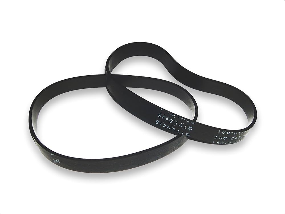 2 Dirt Devil Vacuum Belts 3720310001 / Royal, Flat, 2PK, Style 4, Royal 5