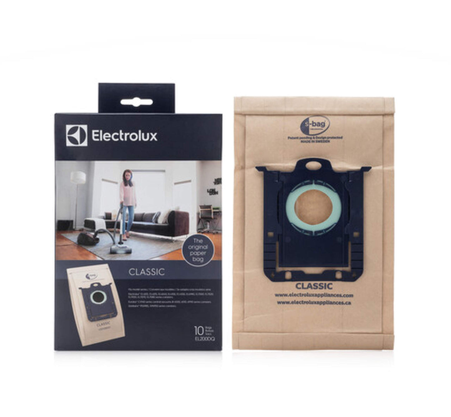 10 Electrolux / Eureka Vacuum Part EL200DQ Canister / Paper Bags, S Classic, 10PK / Please Use Number No Longer Available