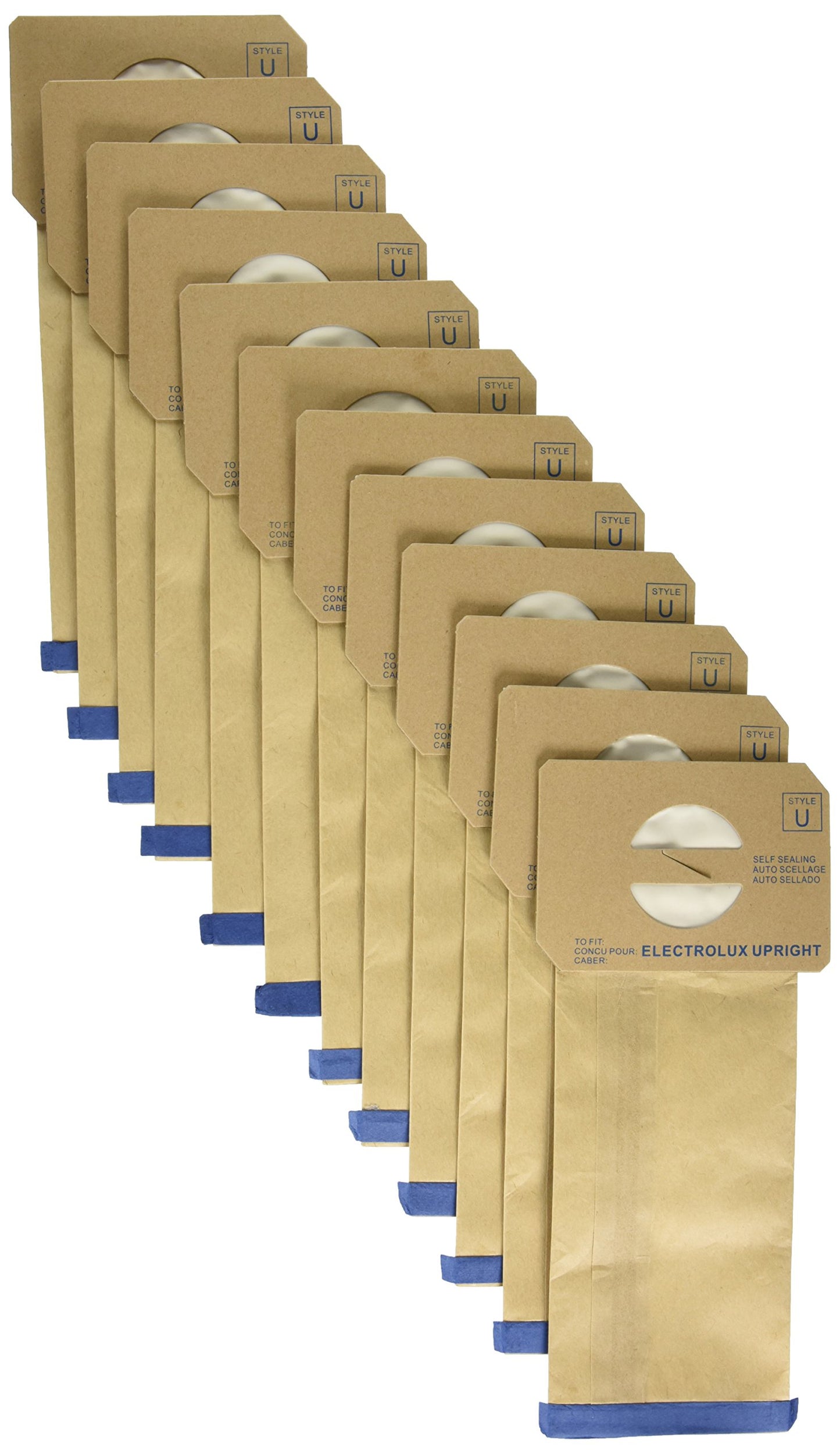 12 Electrolux / Aerus Vacuum Part Add to Favorites Upright / Paper Bags, U, 12PK, 4 Ply, Repl by EnviroCare