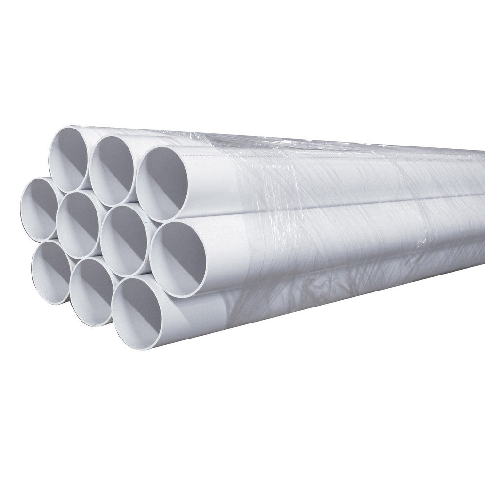 1 Fit All, Central Vac Vacuum Part 829500411 / 4'X Pvc Central Vac Tubing, 50 Footmust Order In Multiples Of 50, Central Vac