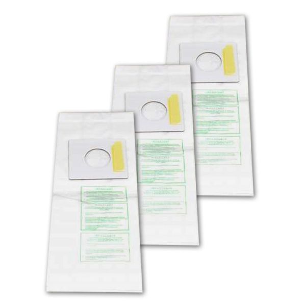 3 Sharp Vacuum Part 844 Upright / Paper Bags, PU2, 3PK, Micromicrolined