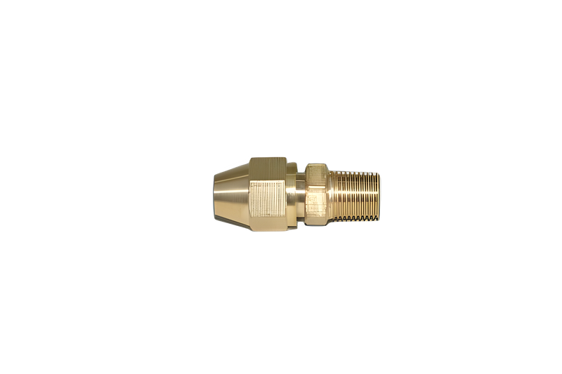 1 Commercial Extractors Vacuum Part 14-1758-06 / Compression Fitting, Detail Tool, Brass, 1 / X 1