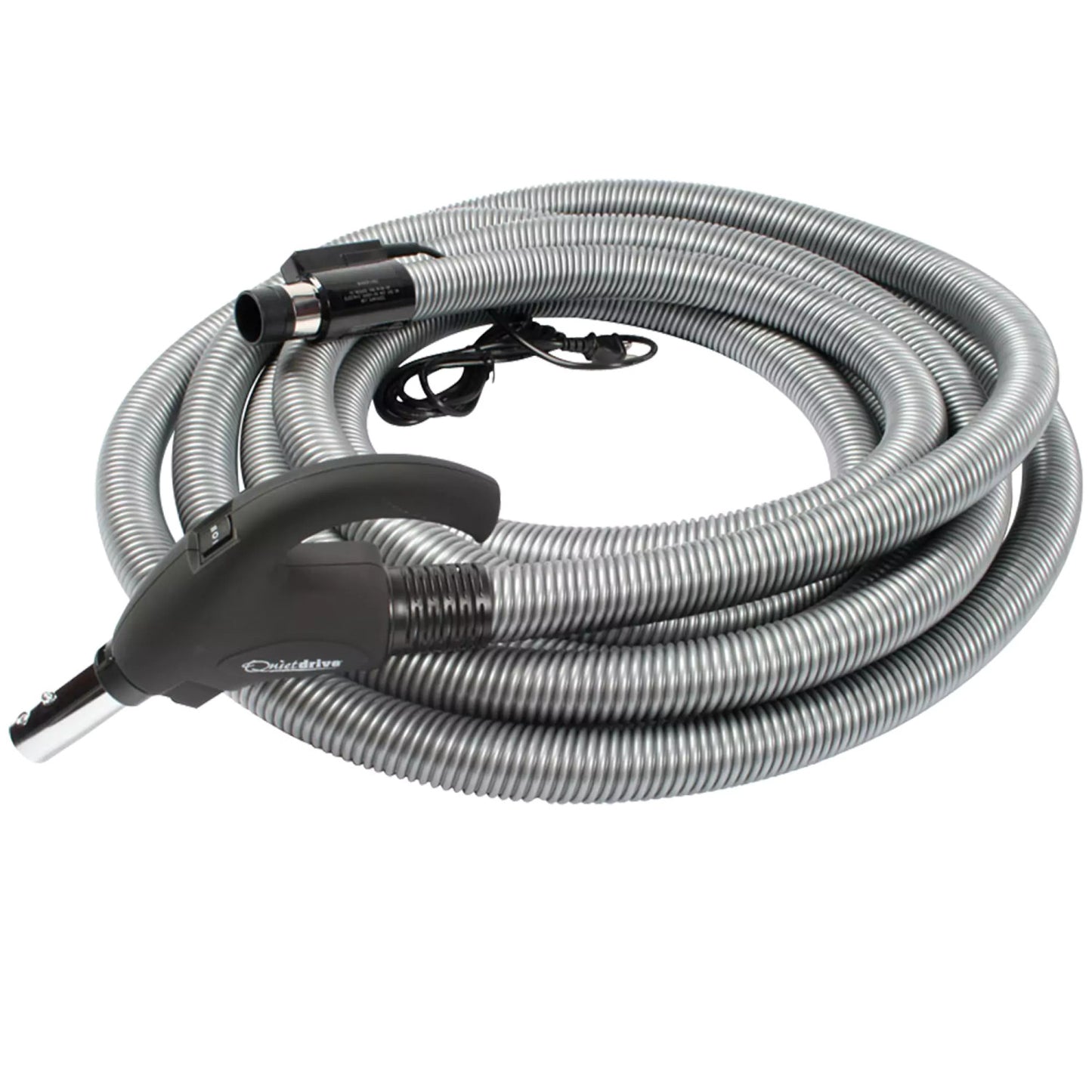 1 Cen-Tec Vacuum Hose 99396 / Complete Centec Quiet Drive Delux Kit 30 Foot W / Pigtail