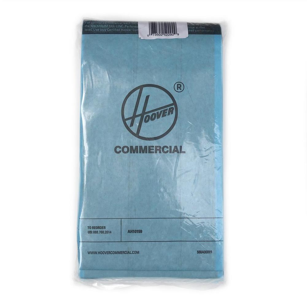 10 Hoover Vacuum Part AH10159 Upright HEPA Filtration / Paper Bags CH95519 Battery, 10PK Standard Bags, Alt Item