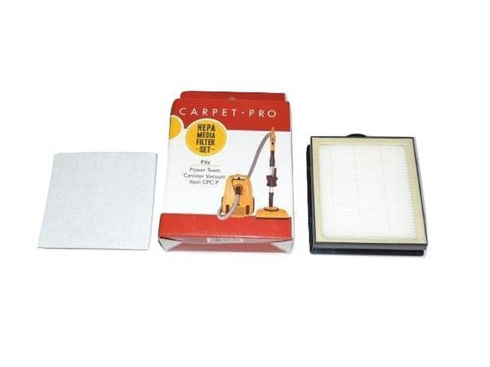 1 Carpet Pro Vacuum Filter CPCP-FILTER Canister HEPA Filtration / Cpc P