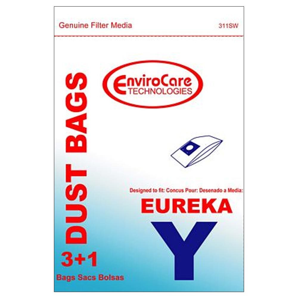 3 Eureka, Sanitaire Vacuum Part 311SW / Paper Bags, Y, 3PK+1FILTER, Excalibur