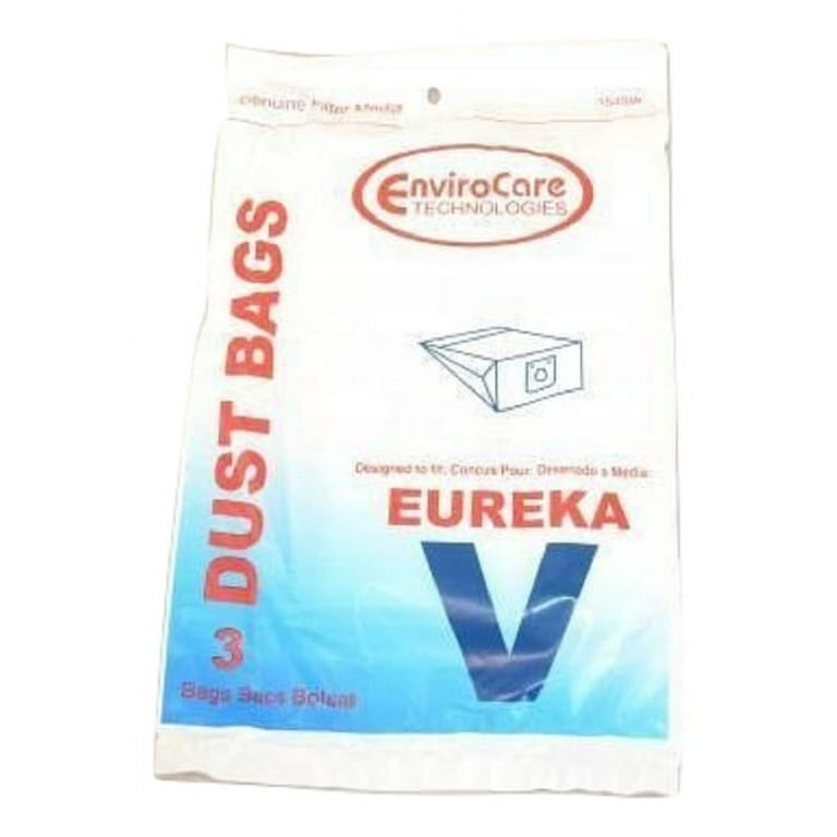 3 Eureka, Sanitaire Vacuum Part 154SW Canister / Paper Bags V, 3PK, Express, Repl