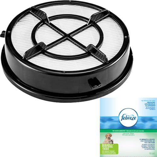 1 Bissell Vacuum Filter 16881 / Post Motor 1650, Febreze
