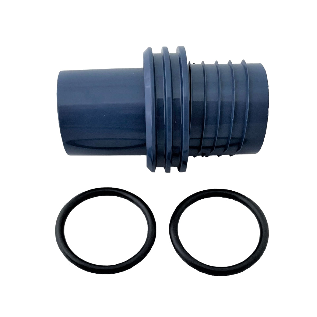 1 Hide-A-Hose Vacuum Hose HS500123 / Mini Cuff W / O Ring Kit Hide A, Blue, 1 3 / 8FITS Hoses With Out Sock Only