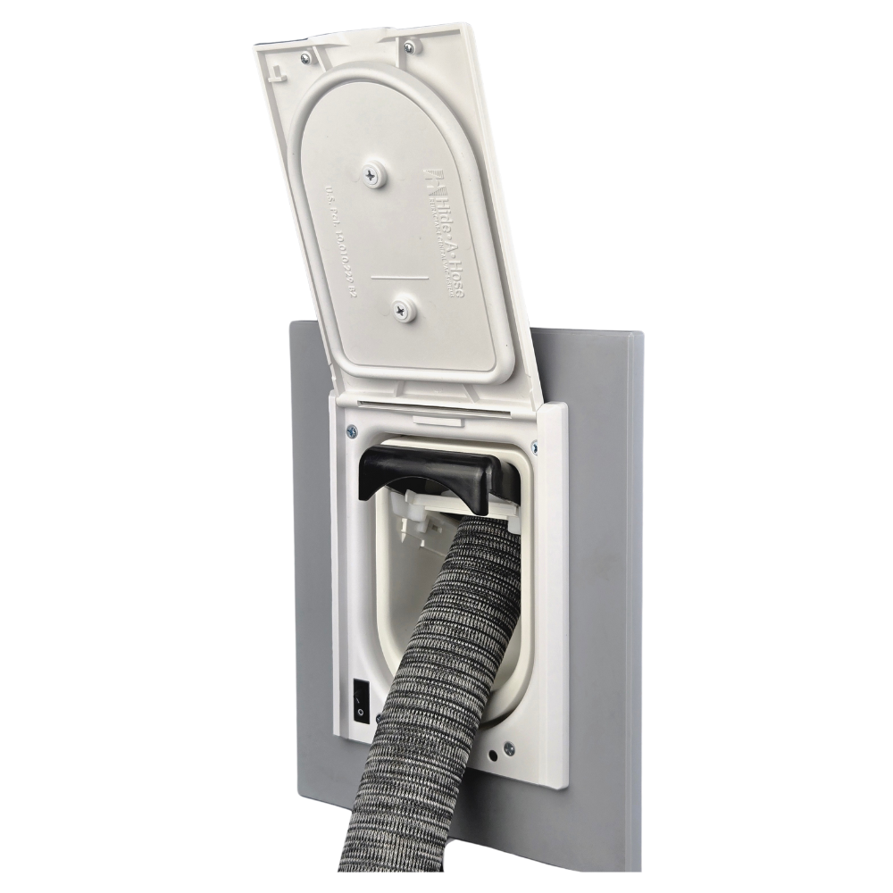 1 Hide-A-Hose Vacuum Hose HS6000A / Trim Kit, Almond, 6000 Pro Hide A