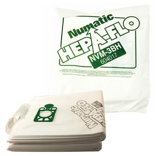 10 Numatic Vacuum Part 604017 / Paper Bags NV570 Series, 10PK
