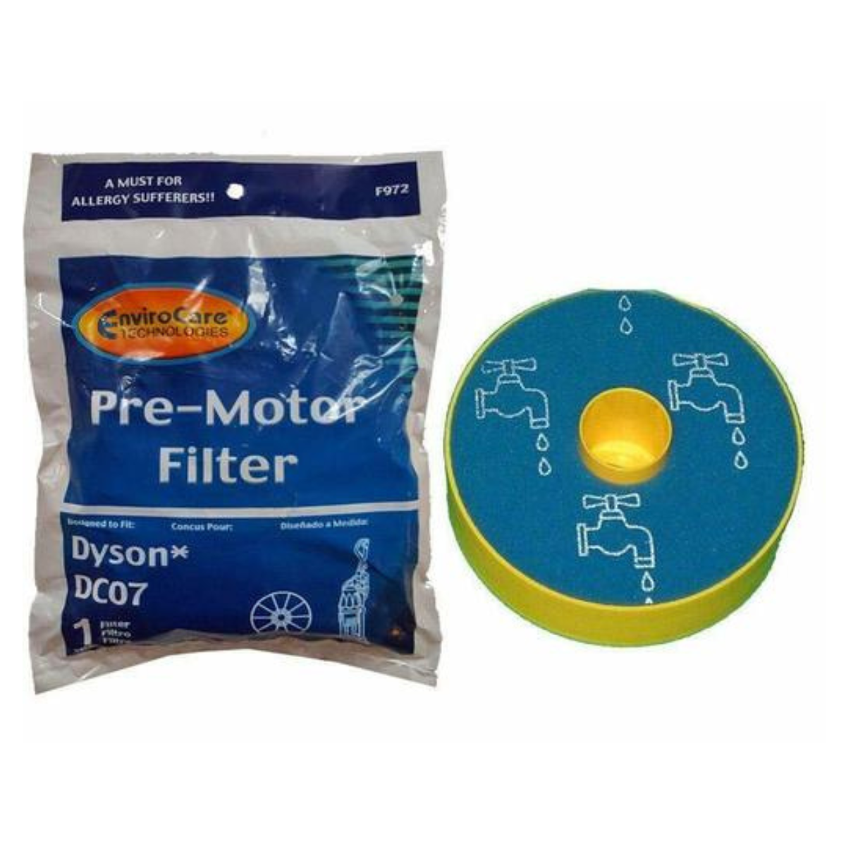 1 Dyson Vacuum Filter 10-2306-02 Upright / Motor DC-07 Bag Less