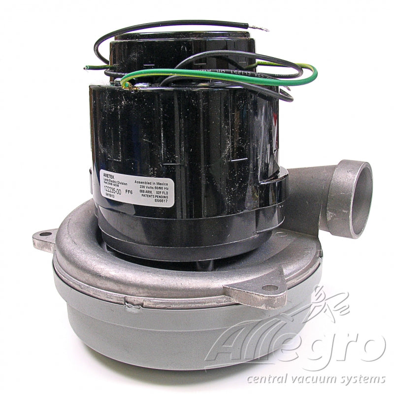 1 Ametek Vacuum Part 122235-00 / Motor 2 Stage, 6.6 Diam, 230 Volt