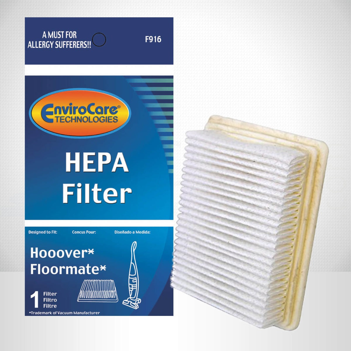 1 Hoover Filter Assembly F916 / H-3000 Floormate