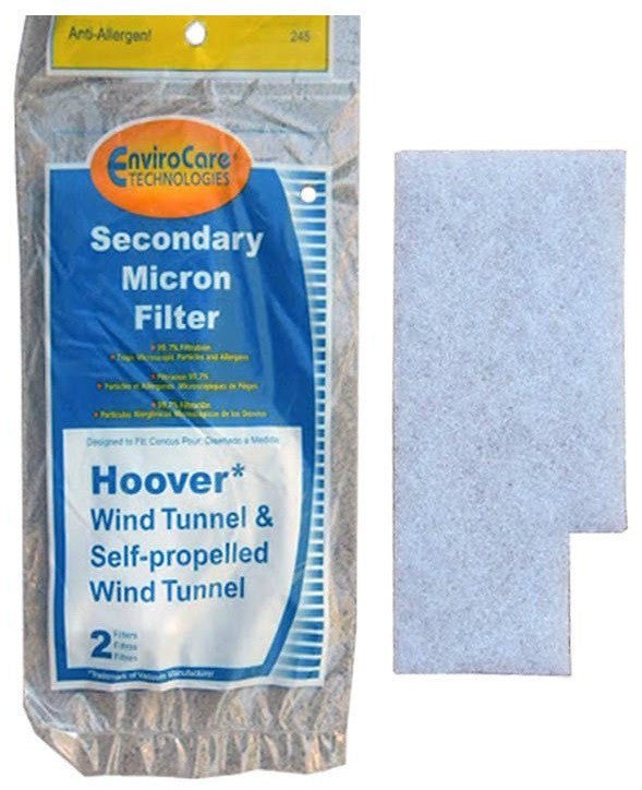 1 Hoover WINDTUNNEL SECONDARY (2pk) Vacuum Filter 245