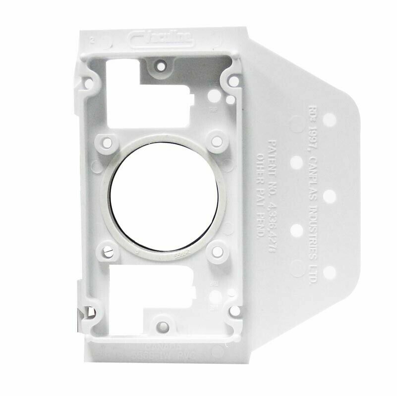 1 Canplas - Hayden Vacuum Part 765568W / Mounting Plate Vaculine Central Vac, Central Vac
