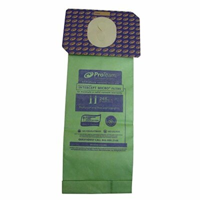 10 Proteam Vacuum Cleaner Bags 103483 / Paper, 1500 Series, 10PK, Uprightalternate Item