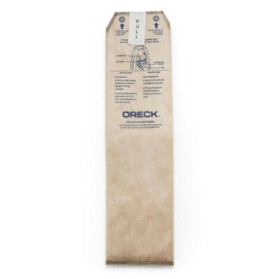 3 Oreck Vacuum Part AK1LW3H HEPA Filtration / Paper Bags Discover, Magnesium, 3PK