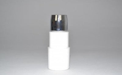 1 Fit All, Residential Vacuum Part CU9225130 / Cuff W / Metal Contact, Plastiflex 1 3 / 8, Grey, Plastiflex