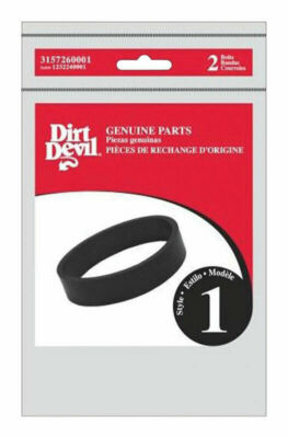 1 Dirt Devil Vacuum Belt 1232240001 / Royal, 501 / 503, Hand Cleanerstyle #1
