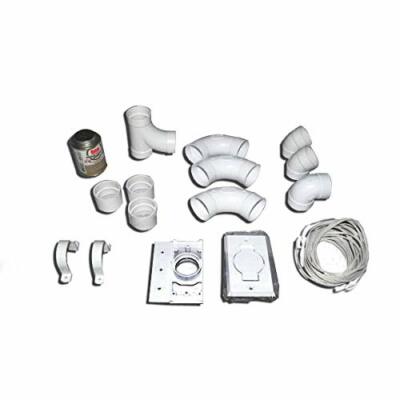 1 Fit All, Residential Vacuum Part 06-0685-02 / One Inlet Kit. White Fitall Central Vac, Central Vac
