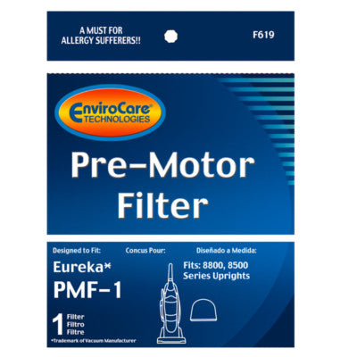 1 Eureka, Sanitaire Vacuum Filter F619 Upright / Pre Motor PMF-1, Capture