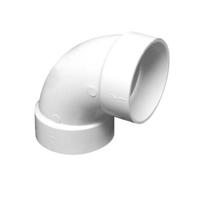 1 Canplas - Hayden Vacuum Part 765508W / Medium 90 Degree Ell