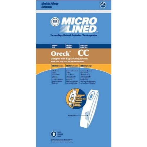 Oreck XL CC Upright Vacuum Bags Microlined by DVC