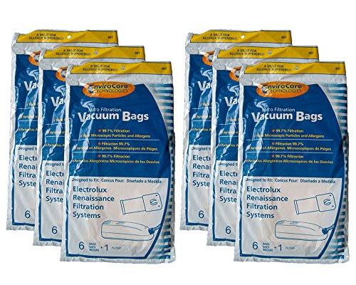 36 Electrolux Renaissance Micro Filtration Style R Vacuum Bags + 6 Filters, Epic 8000 GUARDIAN SERIES LUX 9000 Vacuum Cleaners