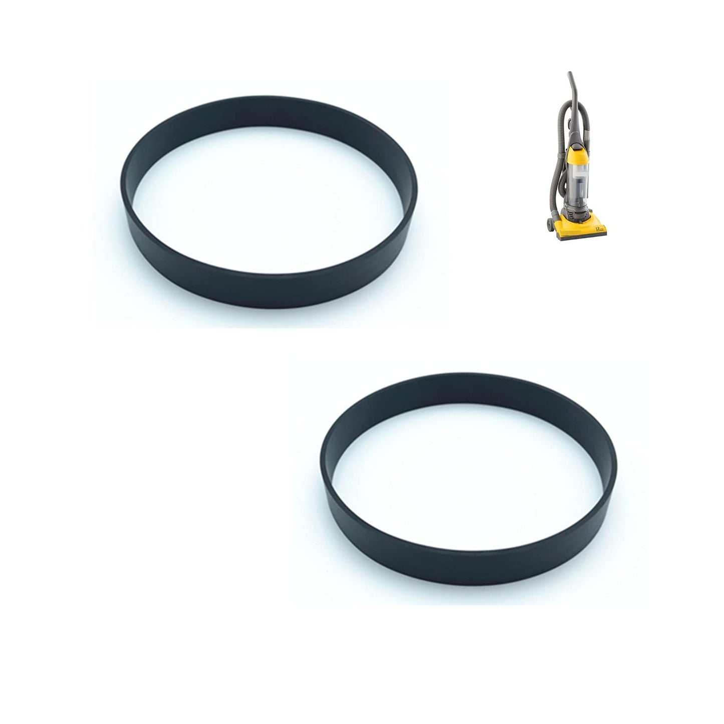 CPAI Replacement Belts for Eureka Style U Vacuum,Compatible with Models AS1000,4100,4700,5190,5700,Part# 61120A,61120G,(2 Belt)
