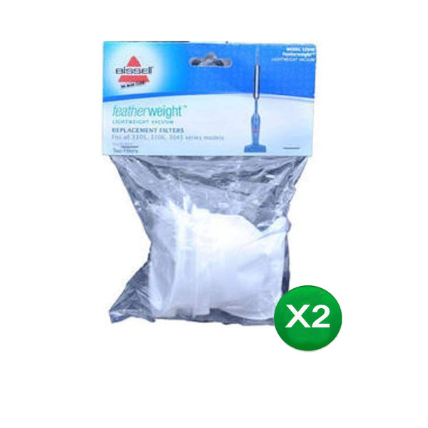 3204E Genuine Stickvac Filter For Bissell Vacuum 3HV100, 3105, 3106, 3HV200, DVH300 (Pack Of 4)