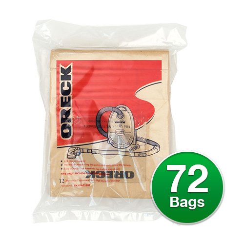 Genuine Vacuum Bag for: Oreck PK12MC1000 (6-Pack)