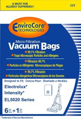 Electrolux Intensity 5020 Upright Vacuum Cleaner Hepa Type Bags 6 Pk Envirocare Part - 225