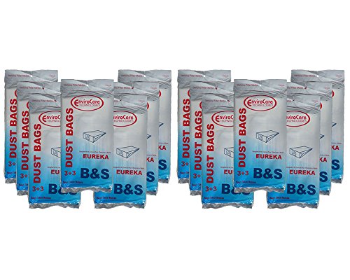 42 Eureka B & S Allergy Canister Vacuum Bags + 42 Filters 1700 3700, Powerteam Series Vacuum Cleaners, 52329, 52329A-6, 52329-12, 54922-10, 1700 and 3700, 1780A